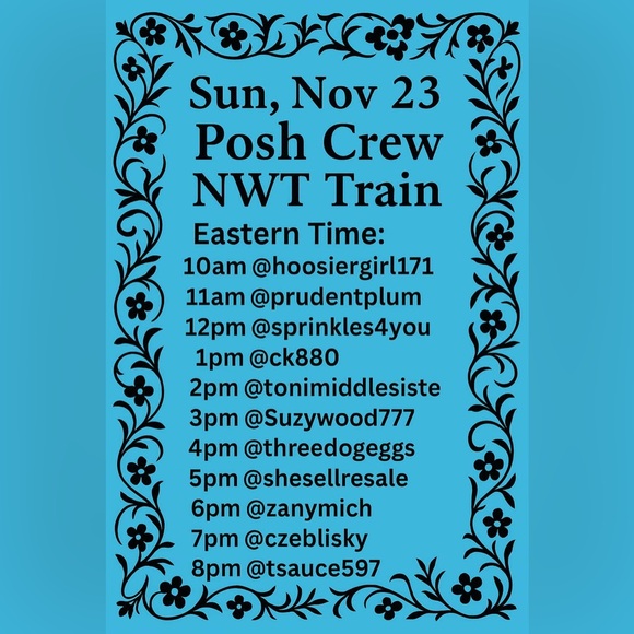 💛Posh Crew Live Train notification💛 - Picture 1 of 8